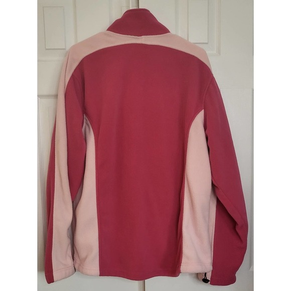 Las Vegas Embroidered Pink Fleece Zip Up Sweatshirt- Women's Size Large - Picture 4 of 4